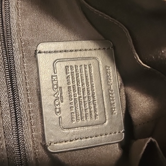 Coach Signature Brown Crossbody Bag - Picture 2 of 4